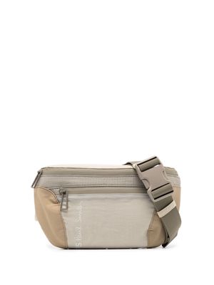 PS Paul Smith contrast-panel belt bag - Neutrals