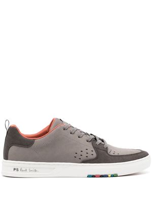 PS Paul Smith Cosmo panelled perforated-detail sneakers - Brown