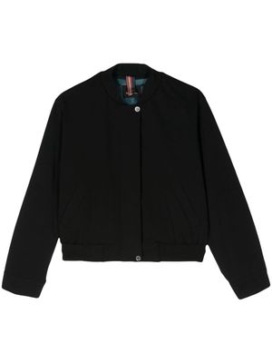 PS Paul Smith cotton twill bomber jacket - Black