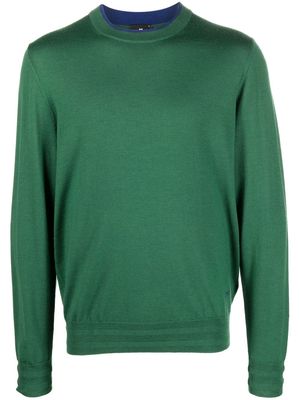 PS Paul Smith crew-neck pullover jumper - Green