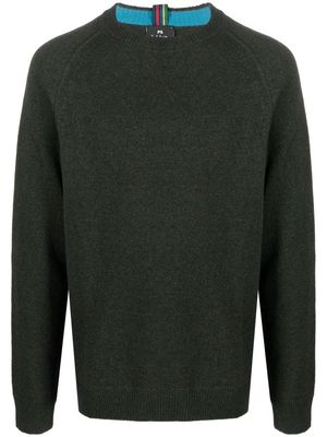 PS Paul Smith crew-neck wool jumper - Green