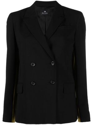PS Paul Smith double-breasted wool blazer - Black