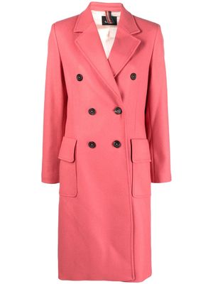 PS Paul Smith double-breasted wool-blend coat - Pink