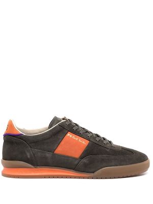 PS Paul Smith Dover contrast-trim sneakers - Brown
