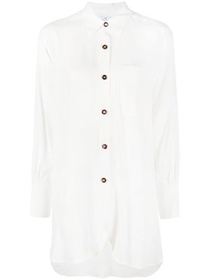 PS Paul Smith draped long shirt - White