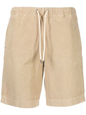 PS Paul Smith drawstring cotton-blend shorts - Brown