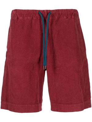 PS Paul Smith drawstring cotton-blend shorts - Red