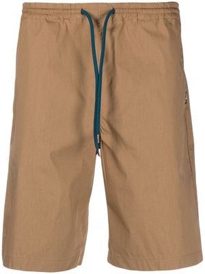 PS Paul Smith drawstring-fastening waist shorts - Brown