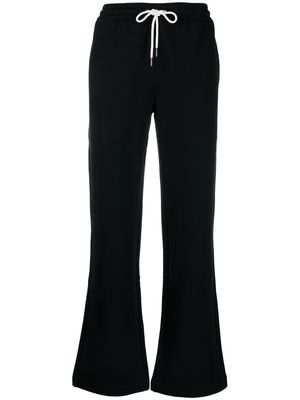 PS Paul Smith drawstring flared trousers - Black