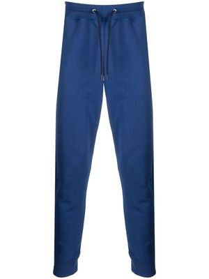 PS Paul Smith drawstring organic cotton track trousers - Blue
