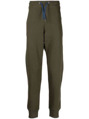 PS Paul Smith drawstring-waist cotton track pants - Green