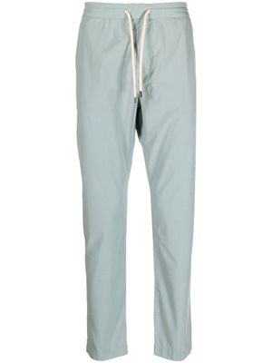 PS Paul Smith drawstring-waist cotton trousers - Blue