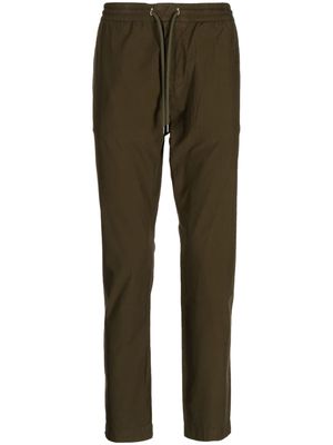 PS Paul Smith drawstring-waist cotton trousers - Green