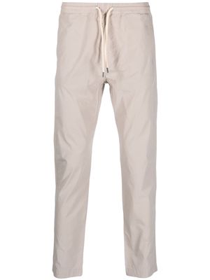 PS Paul Smith drawstring-waist cotton trousers - Grey