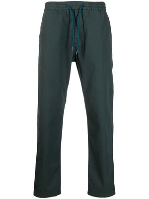 PS Paul Smith drawstring-waist straight-leg trousers - Green