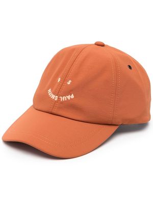 PS Paul Smith embroidered-logo cap - Brown