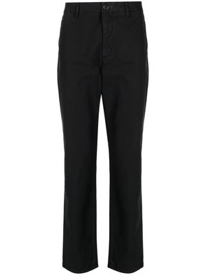 PS Paul Smith embroidered-logo slim chinos - Black