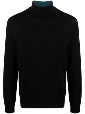 PS Paul Smith fine-knit merino wool jumper - Black