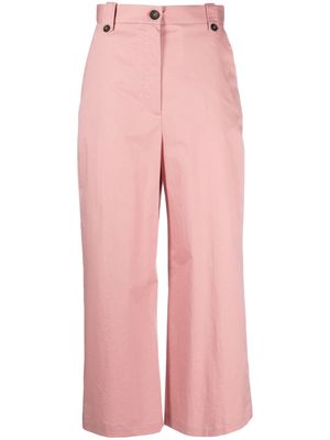 PS Paul Smith flared cropped trousers - Pink