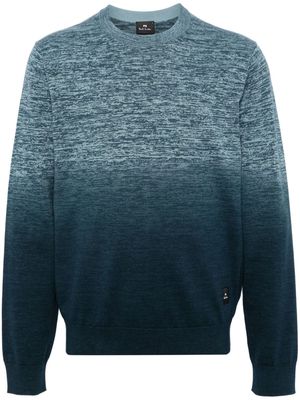 PS Paul Smith gradient-effect jumper - Blue