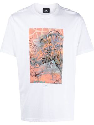 PS Paul Smith graphic crew-neck T-shirt - White