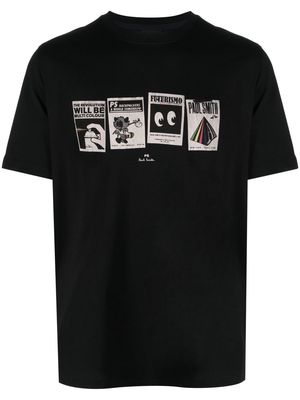 PS Paul Smith graphic-print crewneck T-shirt - Black