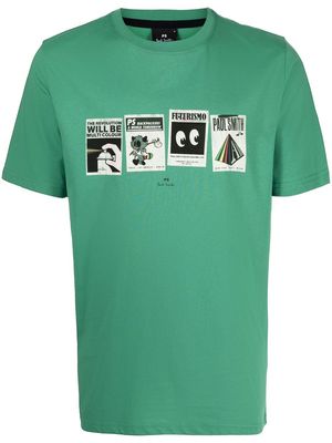 PS Paul Smith graphic-print T-shirt - Green