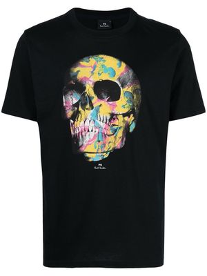 PS Paul Smith graphic skull print T-shirt - Black