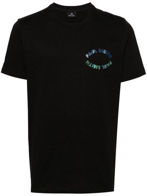 PS Paul Smith Happy Eye organic cotton T-shirt - Black