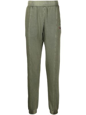 PS Paul Smith Happy logo-embroidered track pants - Green