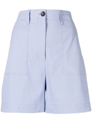 PS Paul Smith high-waist tailored shorts - Blue