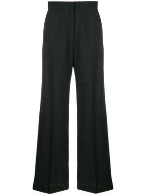 PS Paul Smith high-waisted pressed-crease trousers - Green