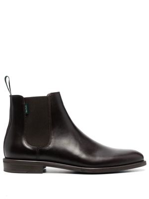 PS Paul Smith leather ankle boots - Brown