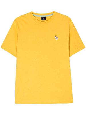 PS Paul Smith logo-appliqué cotton T-shirt - Yellow