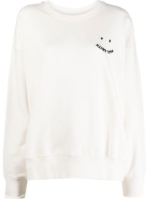 PS Paul Smith logo crew-neck sweatshirt - White