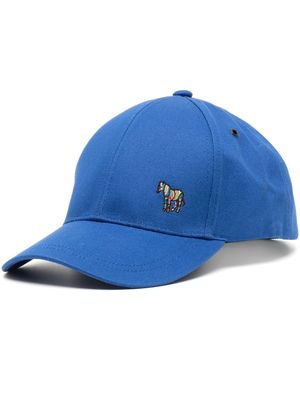 PS Paul Smith logo-embroidered cotton cap - Blue