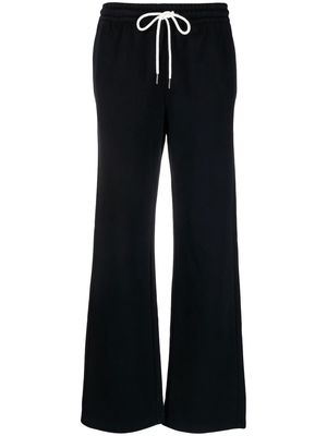 PS Paul Smith logo-embroidered straight track pants - Black