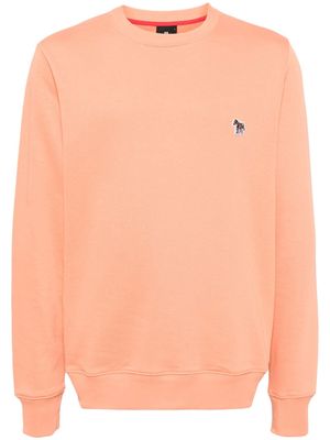 PS Paul Smith logo-embroidered sweatshirt - Orange