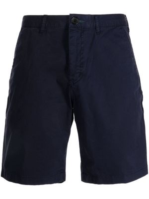 PS Paul Smith logo-patch chino shorts - Blue