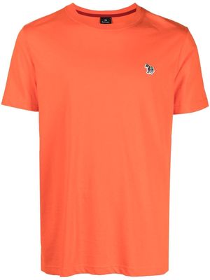 PS Paul Smith logo-patch cotton T-shirt - Orange