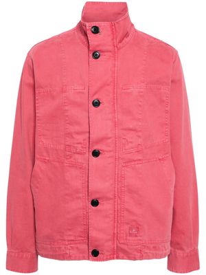 PS Paul Smith logo-patch cotton utility jacket - Pink