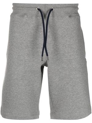 PS Paul Smith logo-patch detail bermuda shorts - Grey