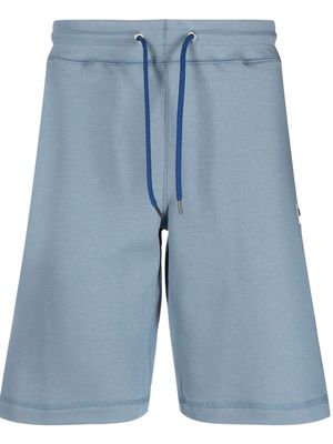 PS Paul Smith logo-patch detail shorts - Blue