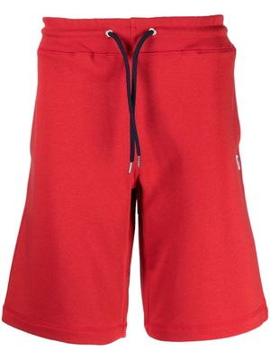 PS Paul Smith logo-patch detail shorts - Red