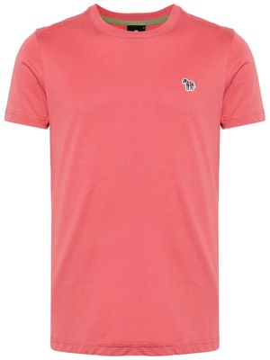 PS Paul Smith logo-patch organic cotton T-shirt - Pink