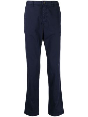 PS Paul Smith logo-patch twill chinos - Blue