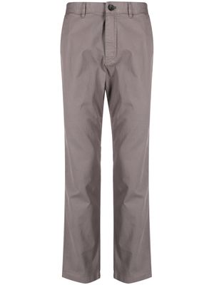 PS Paul Smith logo-patch twill chinos - Grey