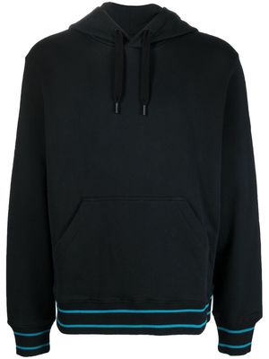 PS Paul Smith logo-print cotton hoodie - Black