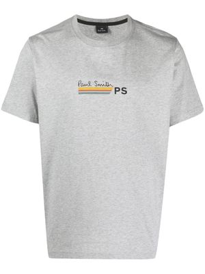 PS Paul Smith logo-print cotton T-shirt - Grey