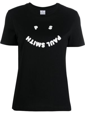 PS Paul Smith logo-print crew-neck T-shirt - Black